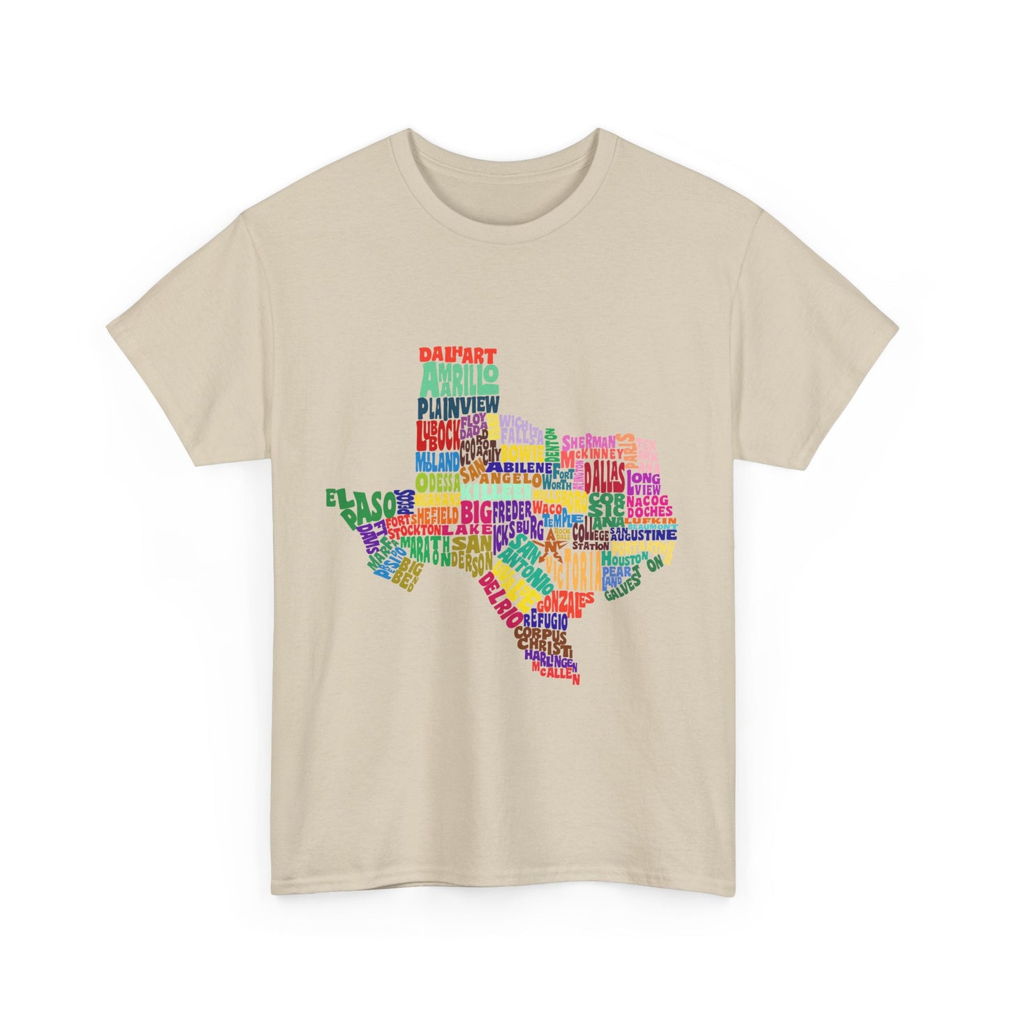 Texas Cities T-Shirt