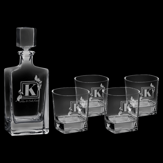 Glass Decanter Set