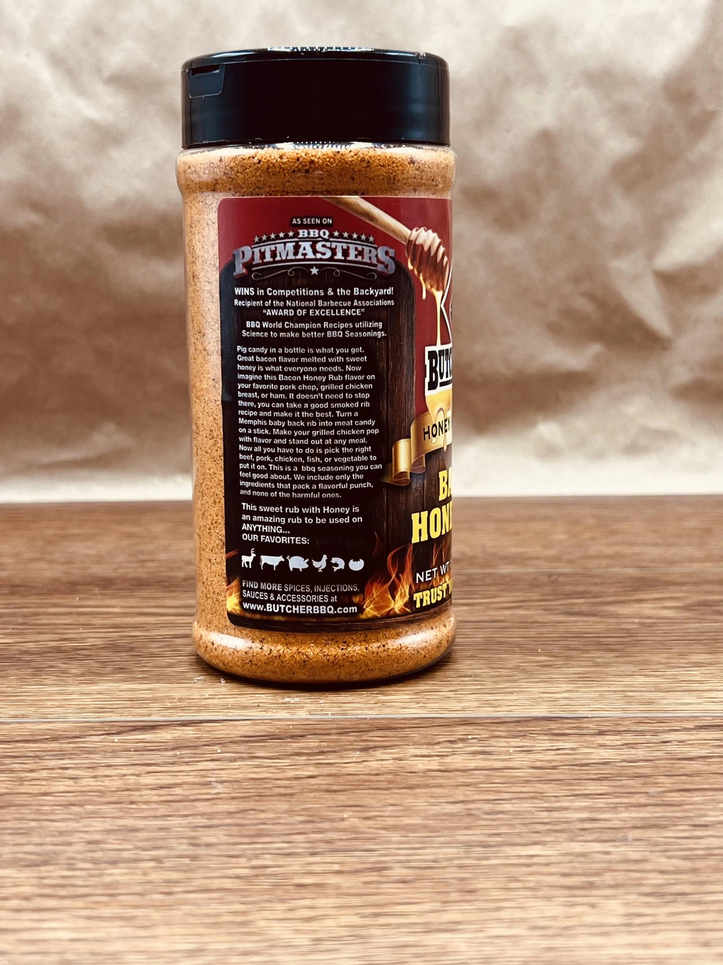 Bacon Honey Rub BBQ Seasoning