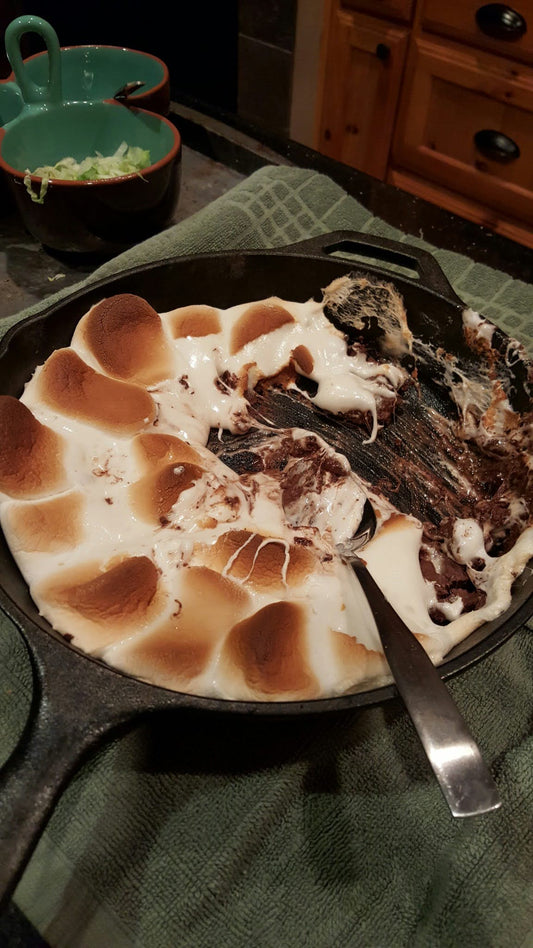 Cast Iron S’mores Dip