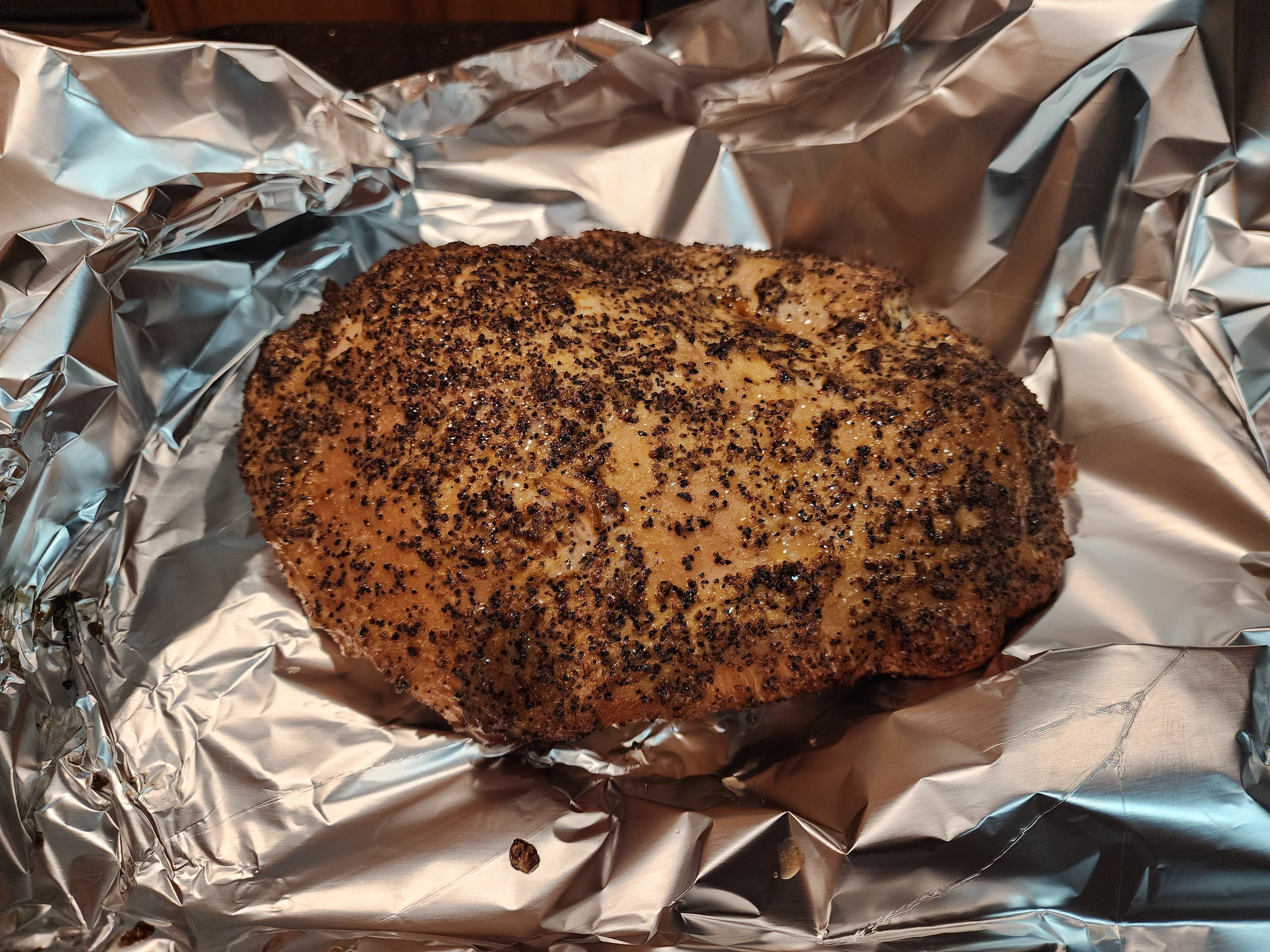 Texas-Style Smoked Boneless Turkey Breast (Skinless)