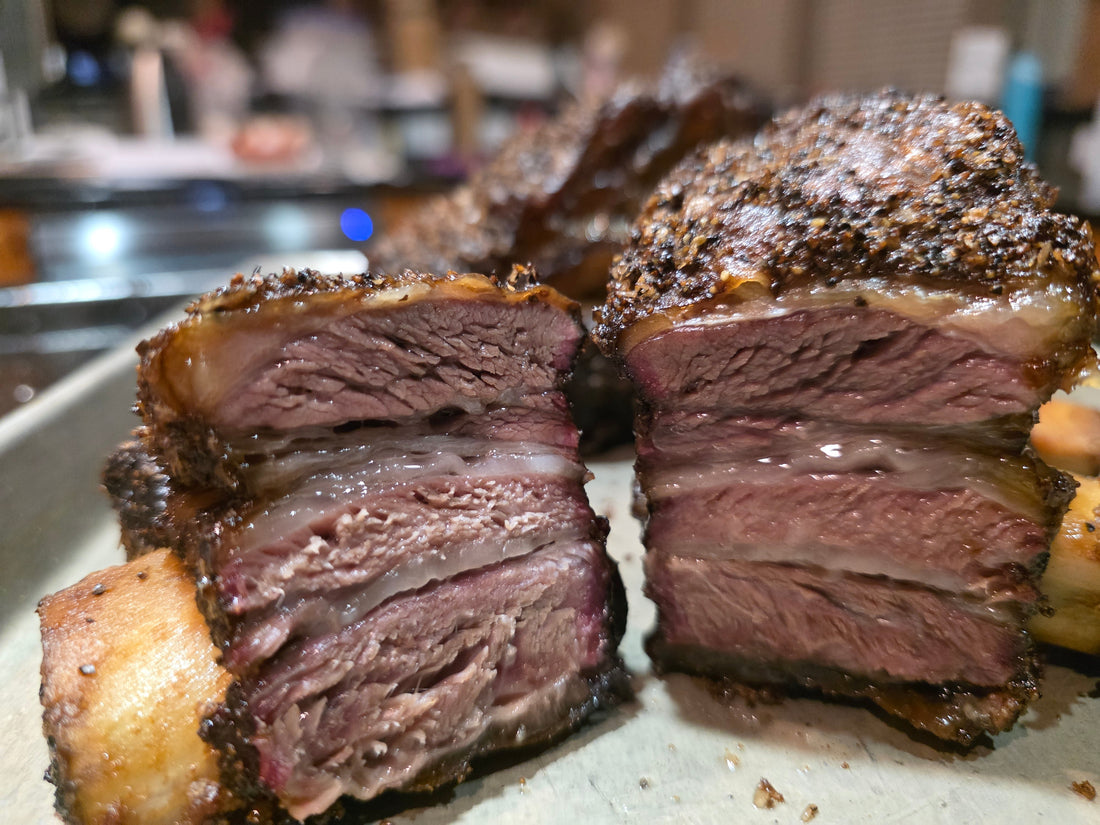 Smoked Thick Cut Beef Short Ribs