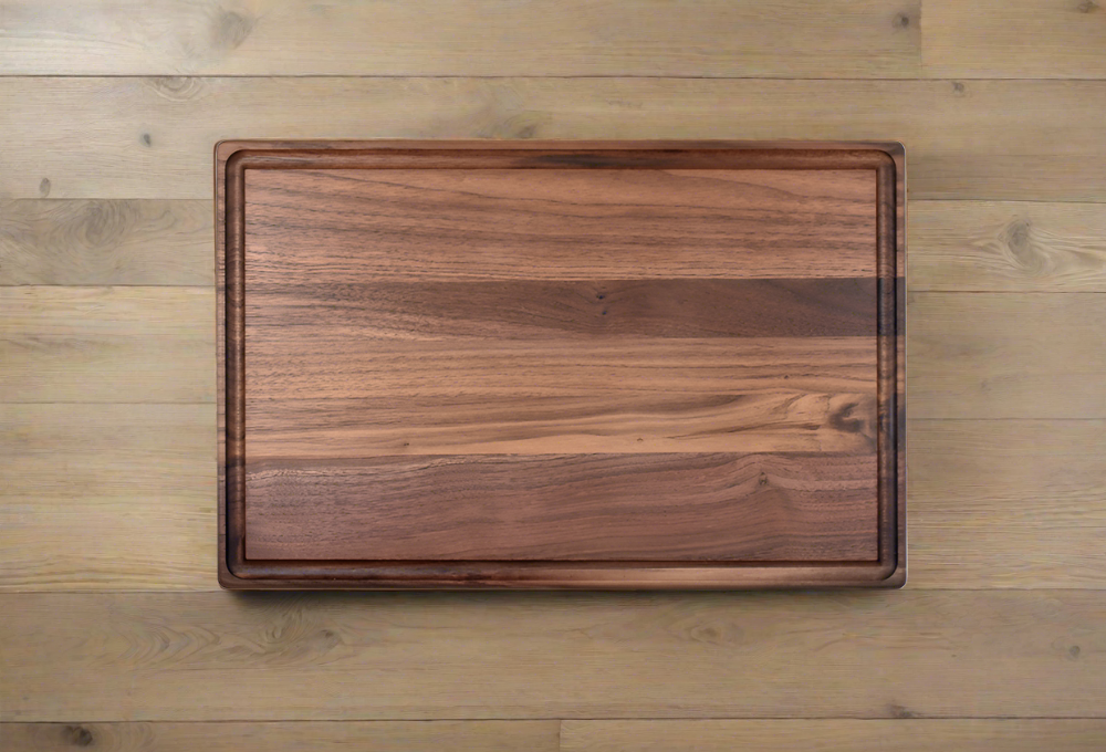 Walnut Cutting Board 17" X 12 "