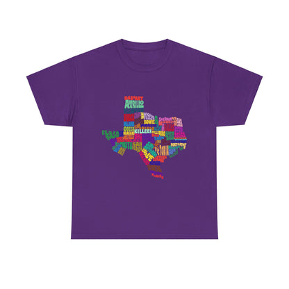 Texas Cities T-Shirt