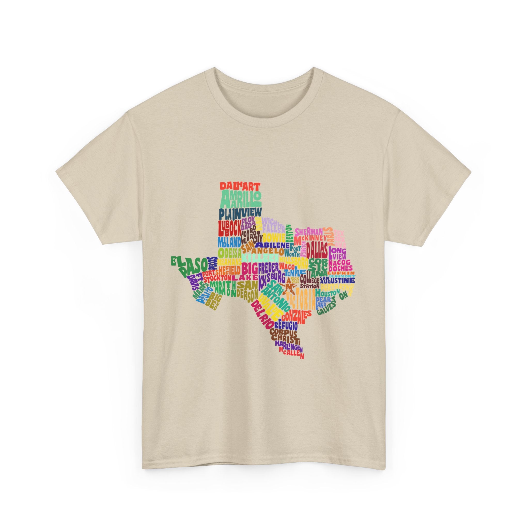 Texas Cities T-Shirt