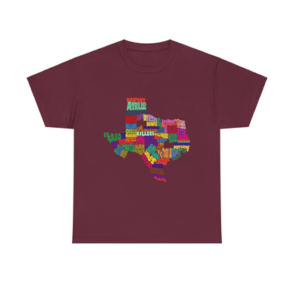 Texas Cities T-Shirt