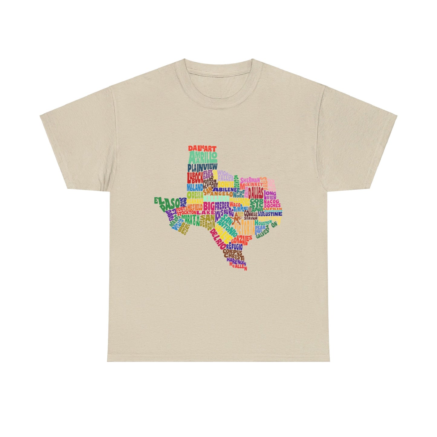 Texas Cities T-Shirt