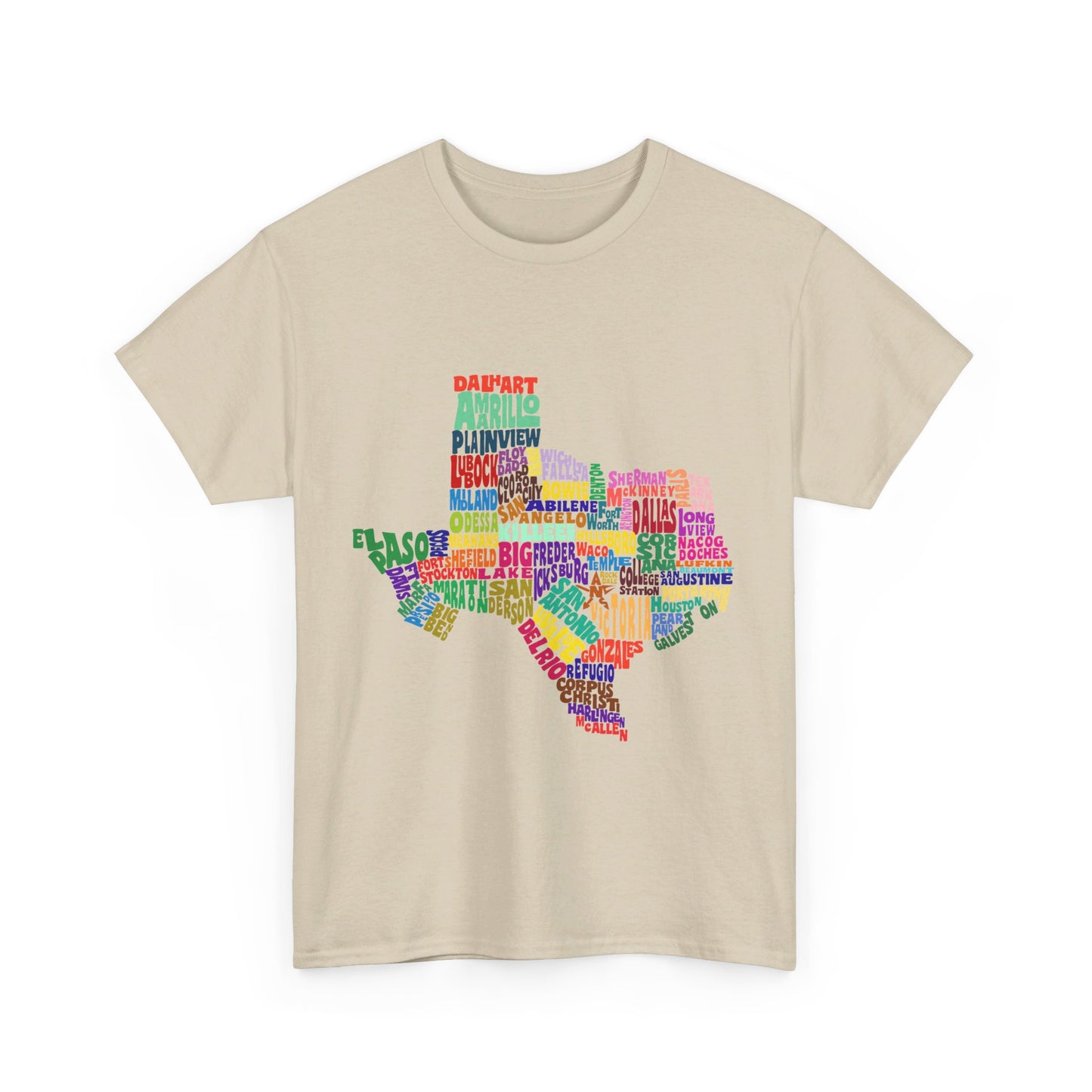 Texas Cities T-Shirt