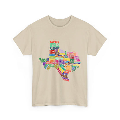 Texas Cities T-Shirt