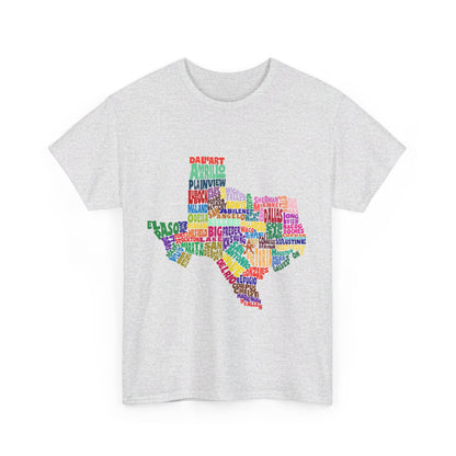 Texas Cities T-Shirt