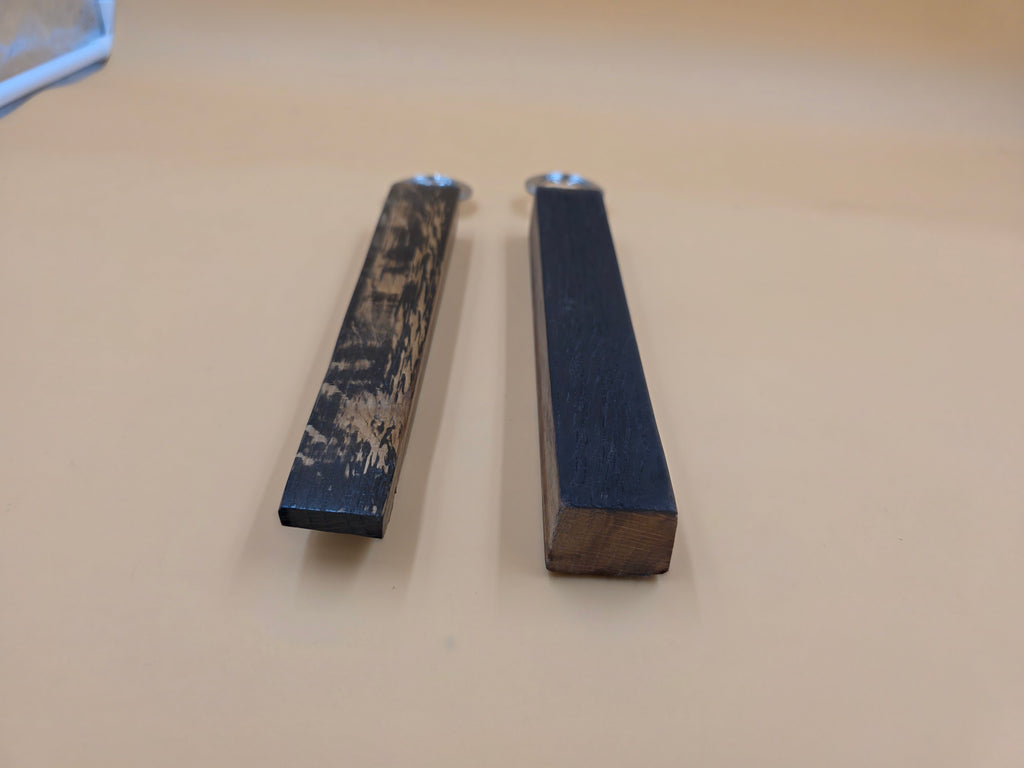 1 - Handcrafted Whiskey Barrel Stave Bottle Opener – Authentic Oak Bourbon Wood Gift