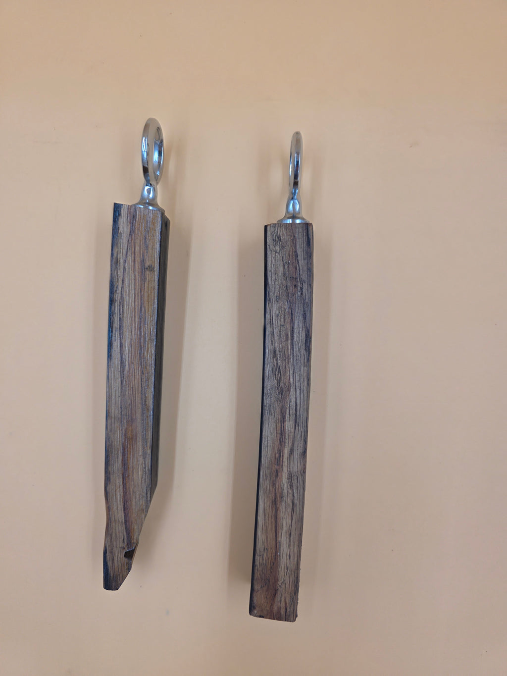 1 - Handcrafted Whiskey Barrel Stave Bottle Opener – Authentic Oak Bourbon Wood Gift