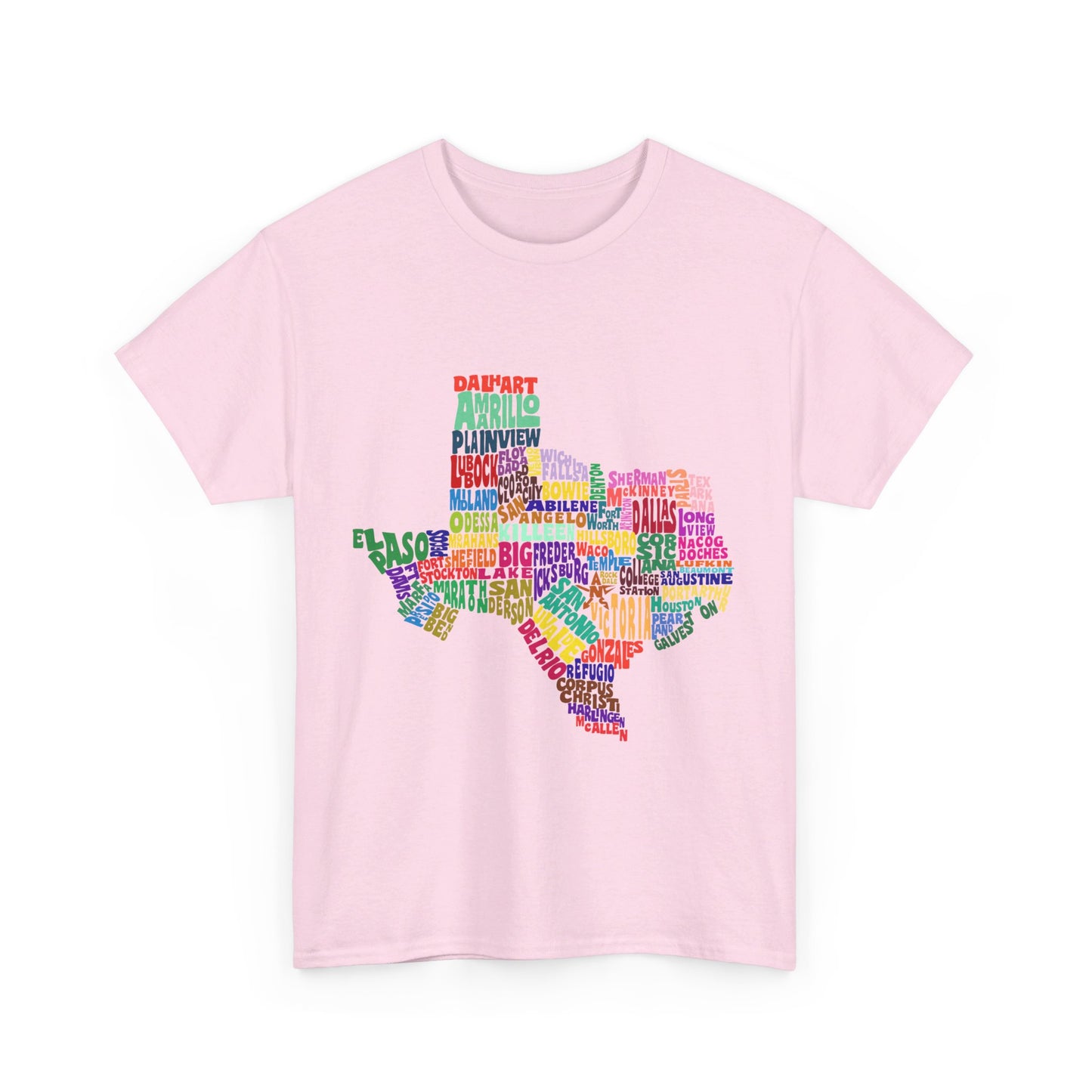 Texas Cities T-Shirt