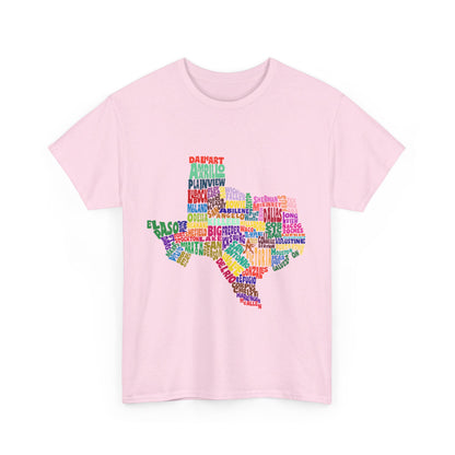 Texas Cities T-Shirt