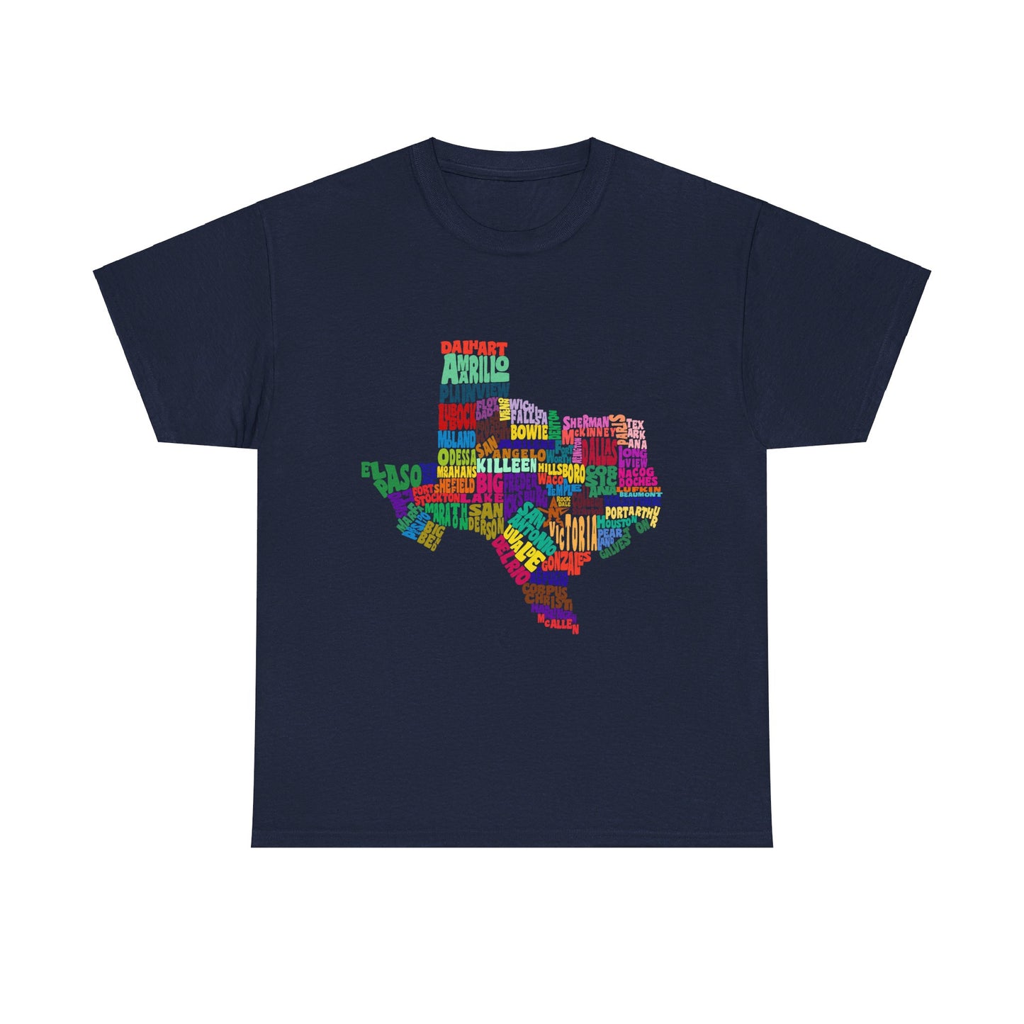 Texas Cities T-Shirt