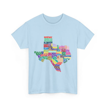 Texas Cities T-Shirt