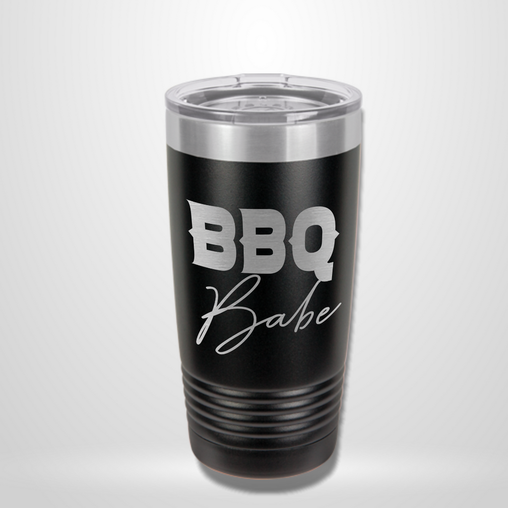 BBQ Babe 20oz Tumbler | The Must-Have Insulated Cup for Every BBQ Fan