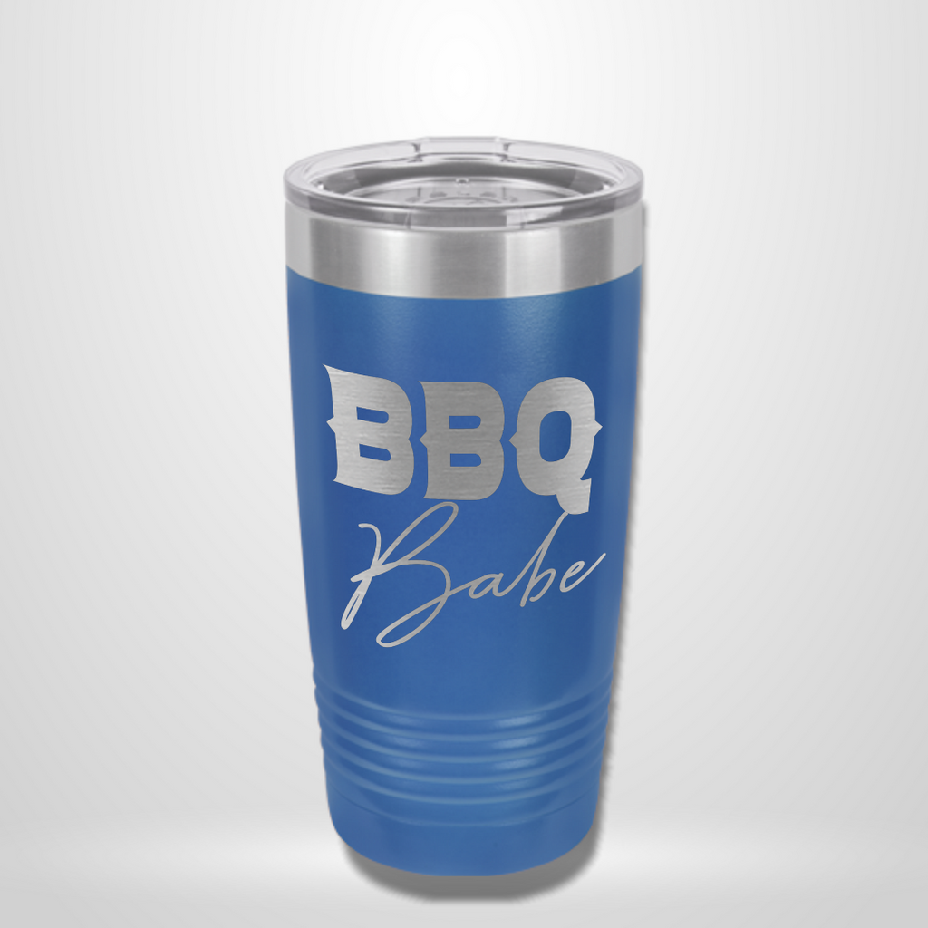 BBQ Babe 20oz Tumbler | The Must-Have Insulated Cup for Every BBQ Fan