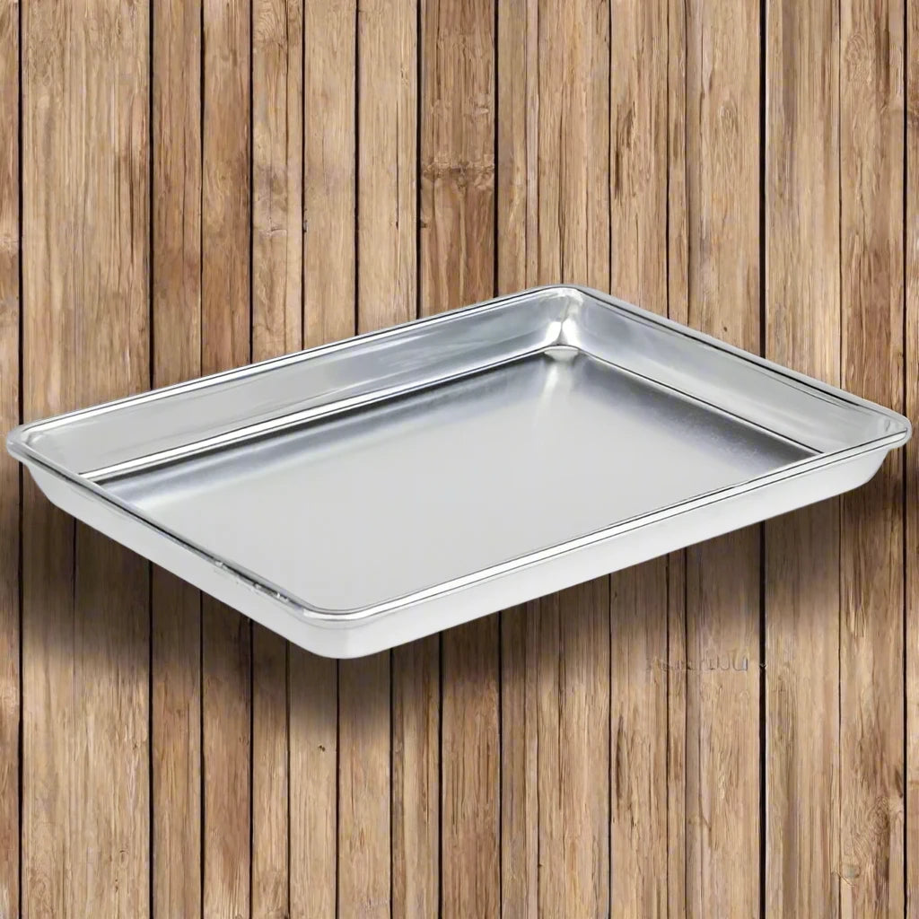 Aluminum BBQ Serving Tray - 1/4 Sheet Pan