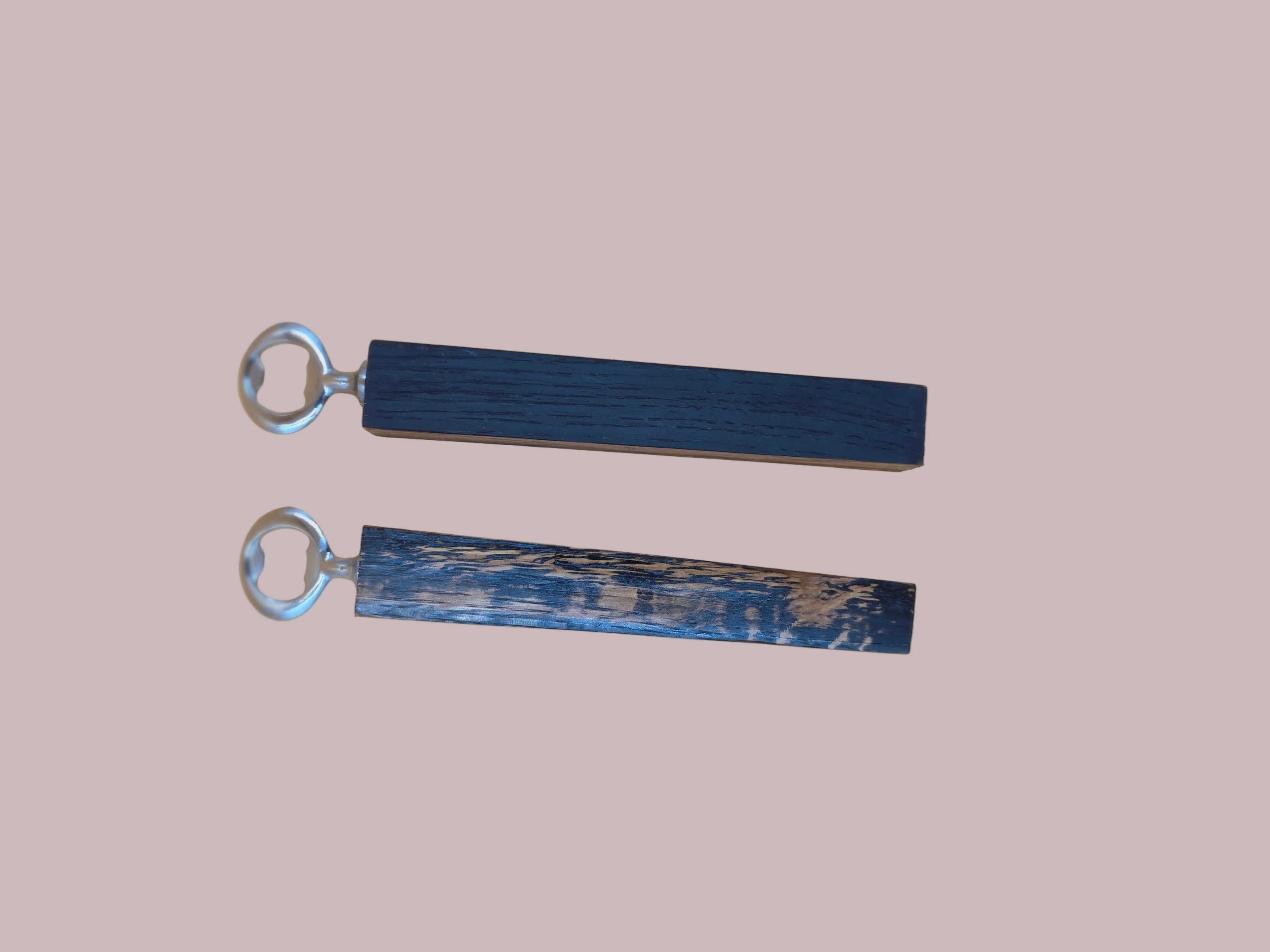 Bottle Opener - Whiskey Stave (2) both sides