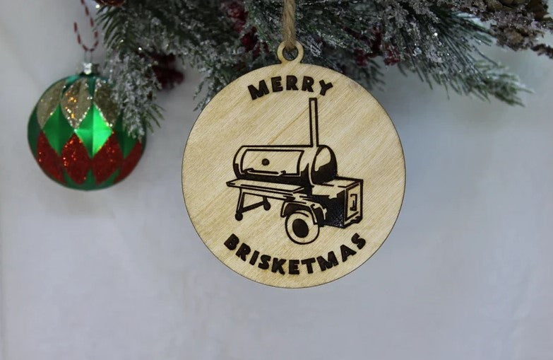 Merry Brisketmas Ornament