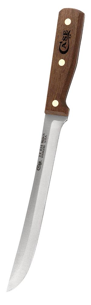 Case Cutlery 9" Walnut Handle Slicer - American Made Kitchen Knife