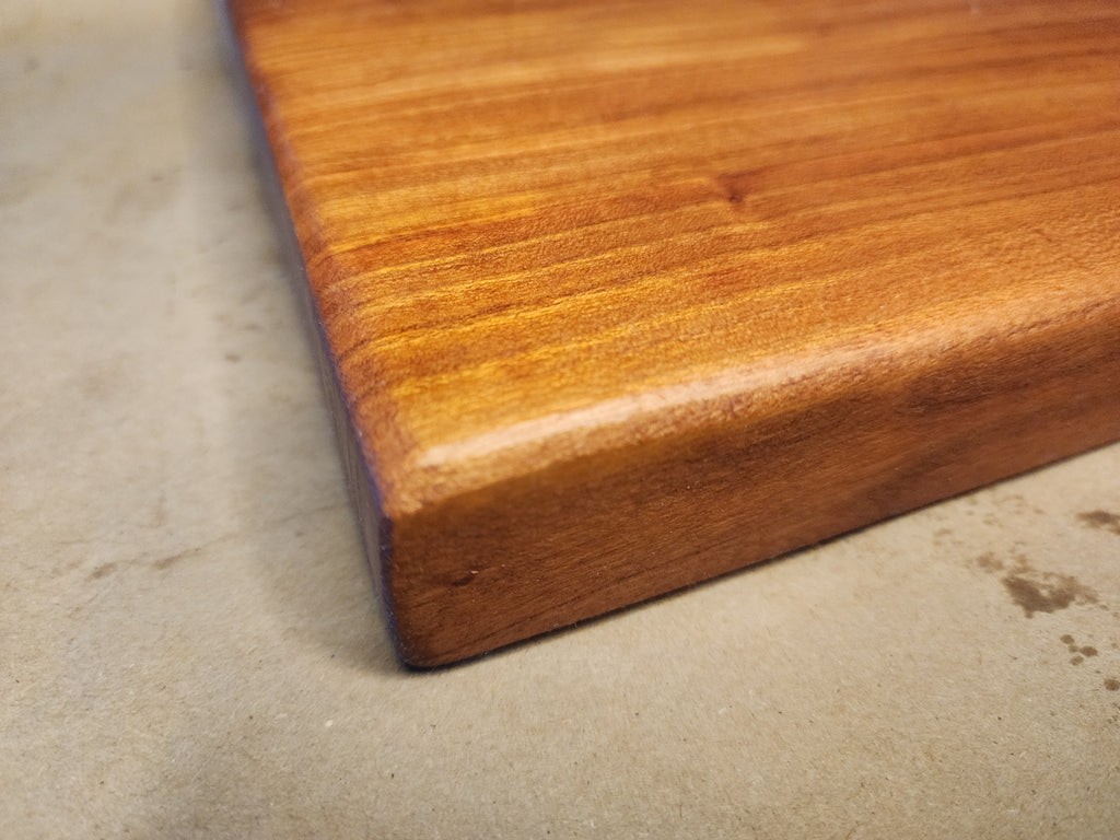 Long Premium Cherry and Maple Wood Cutting Board
