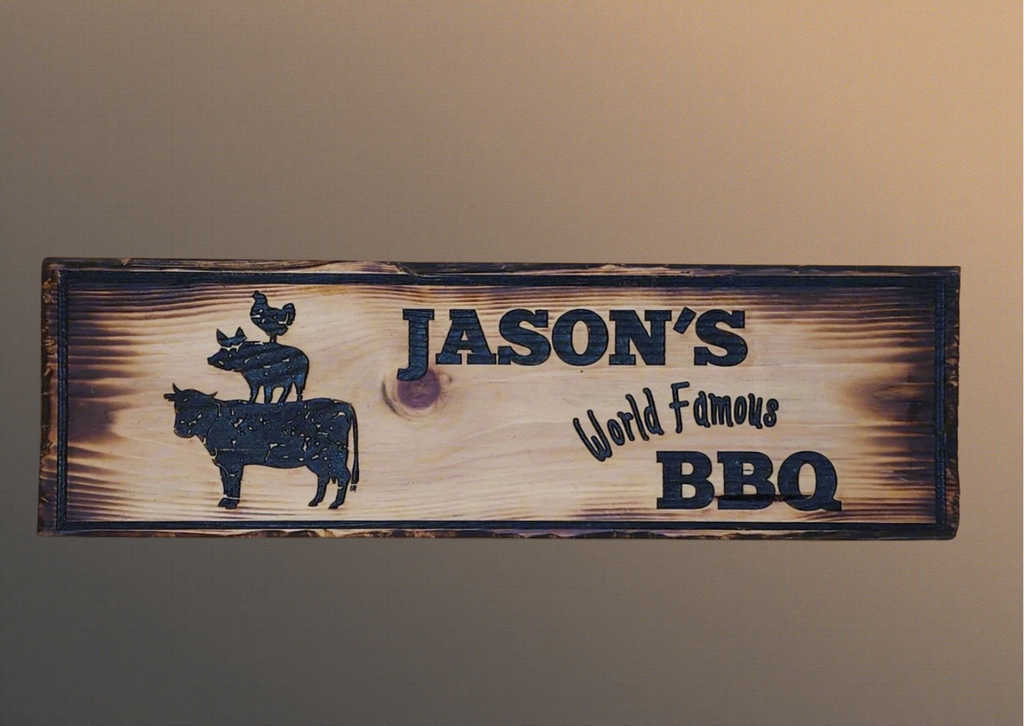 World Famous BBQ Sign