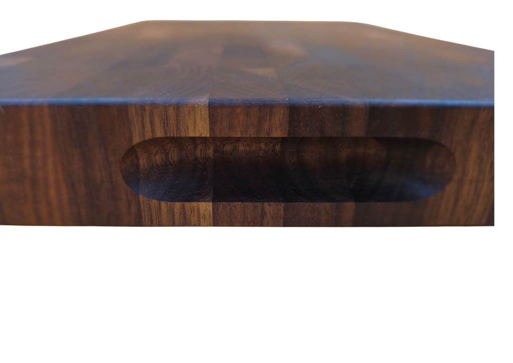 15" Walnut End Grain Cutting Board