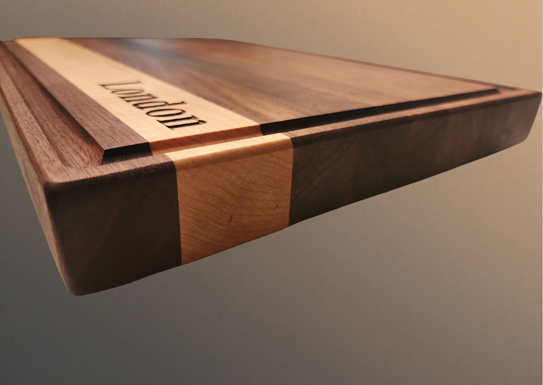 17.5" Walnut Cutting Board - Perfect for Engraved Name