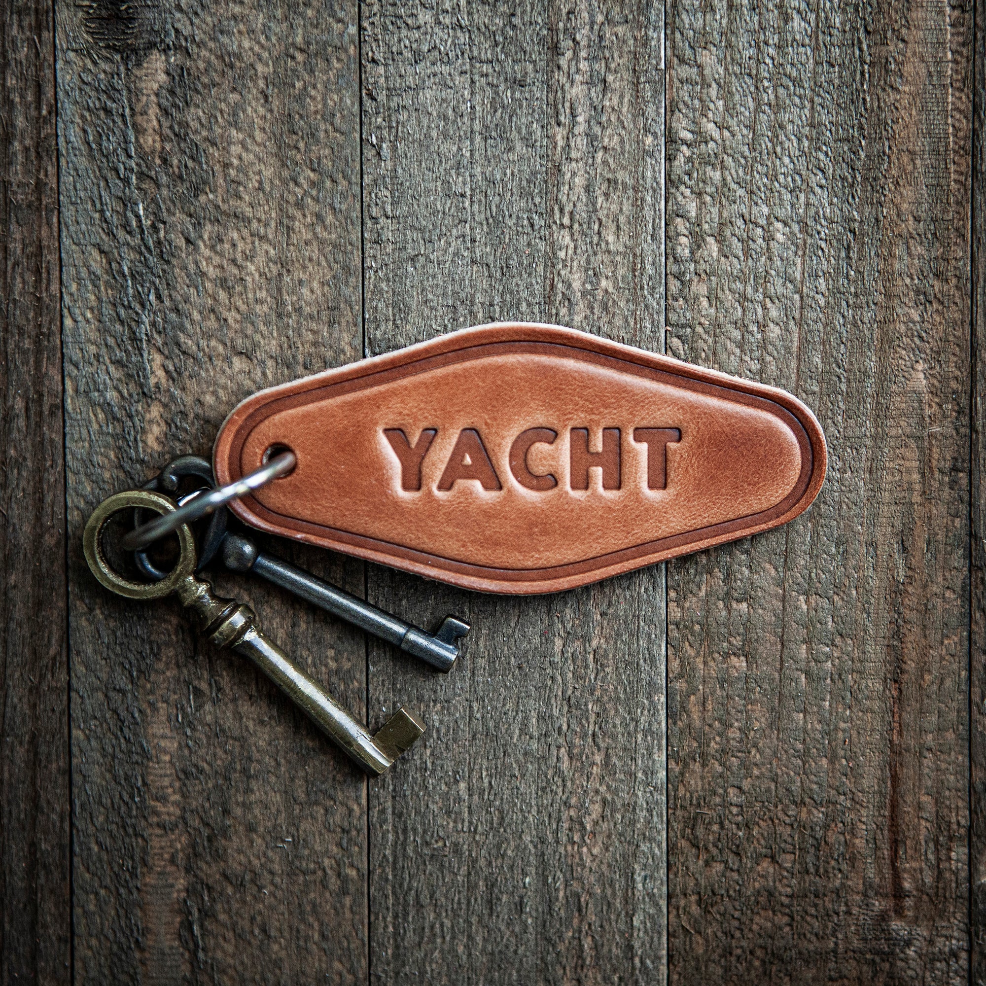 Yacht Leather Keychain Motel Style